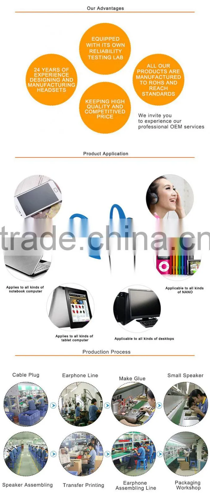 JY-H163 FASHION In Ear Sport Earphone
