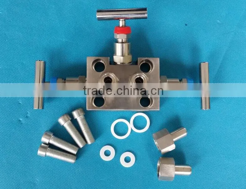 3 way valve stainless steel manifold valves