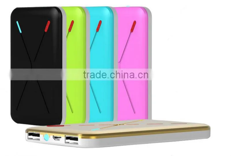 FCC/CE/ROHS 8000mAh certificates Polymer Power banks for smartphones/tablet