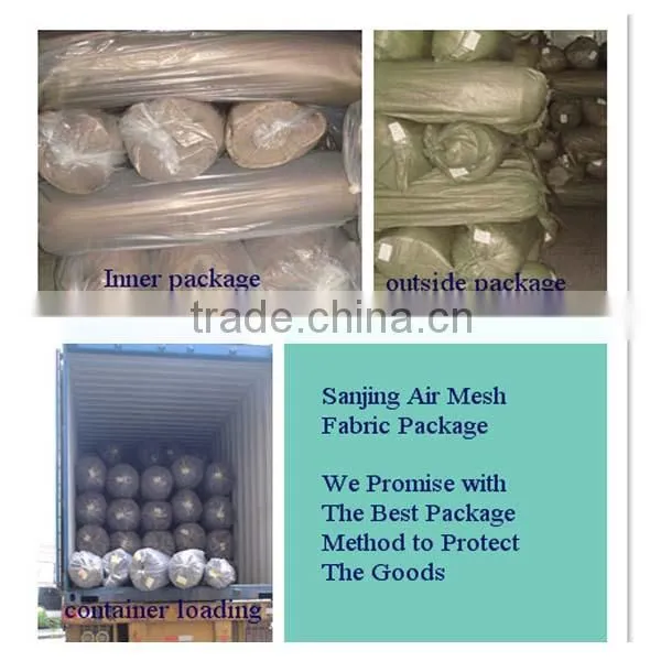 polyester warp knit mesh fabric for sportwear lining