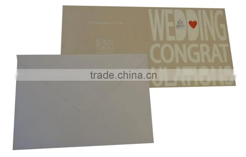 cheap custom printed wedding invitation card