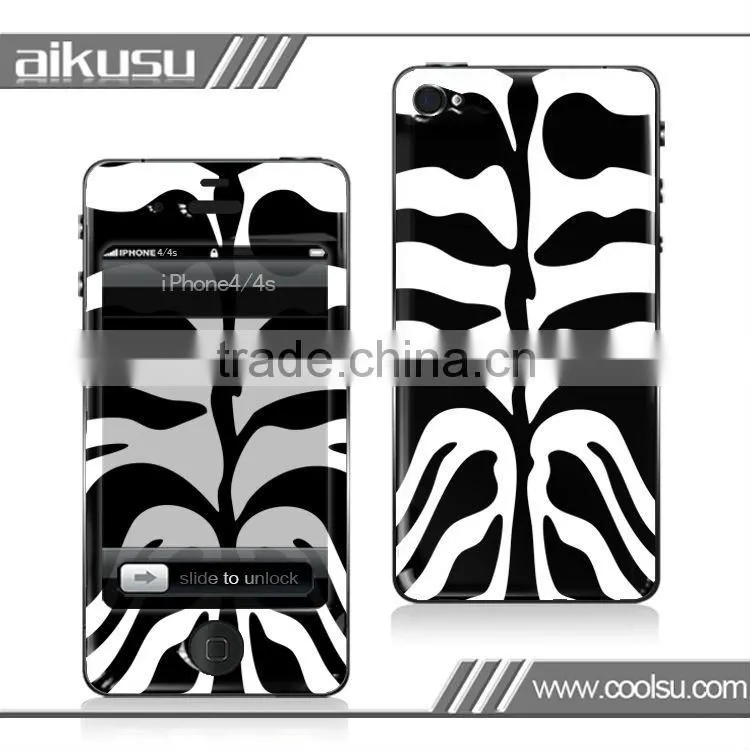 show new style!! 3m dome sticker for iphone 4 4s