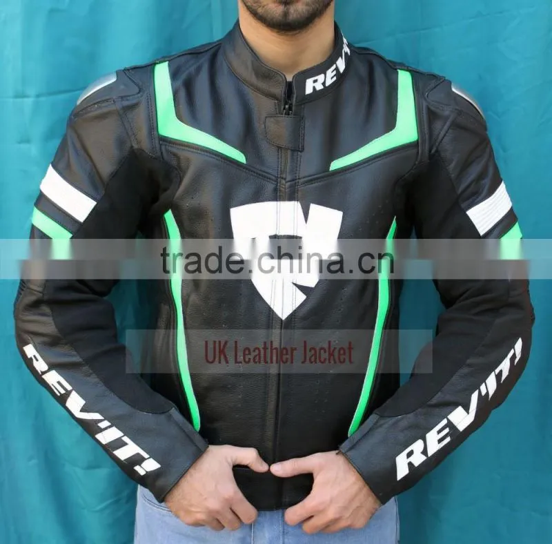 Revit Stellar Men Motorcycle Leather Jacket