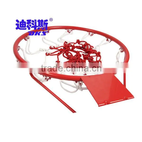 DKS Basketball Net Whirte Red Nylon Net Playground Court Park