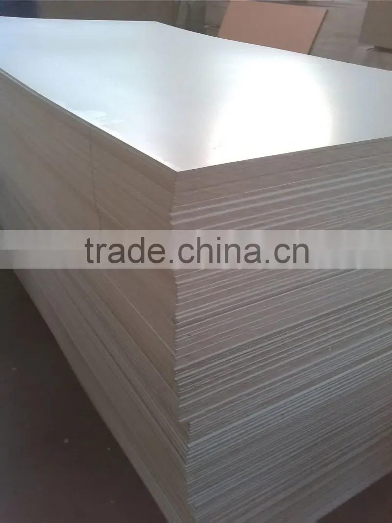 Hot sale Red Melamine Laminated MDF Board price