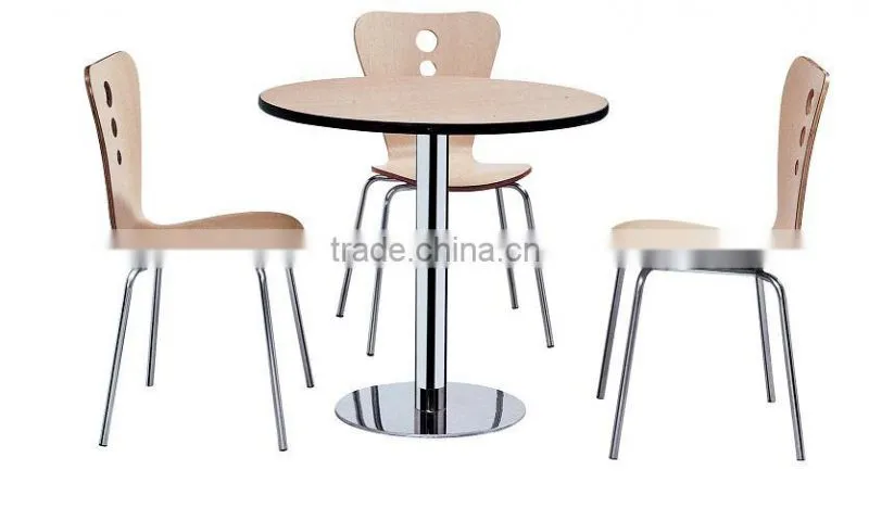 Modern KFC restaurant dining table and chair GZH-G725