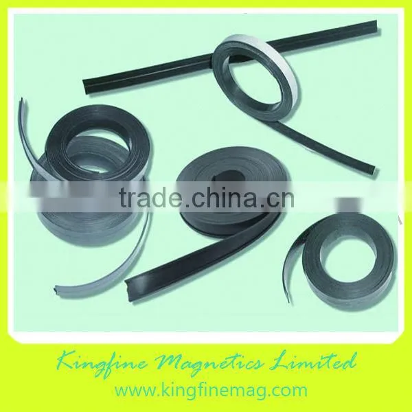 Rubber magnet adhesive strip; Magnetic rubber adhesive strip ;Magnet strip with glossy; Craft adhesive strip; 3m magnetic strip