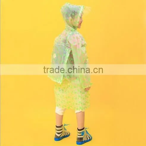 Disposable Printing Raincoat
