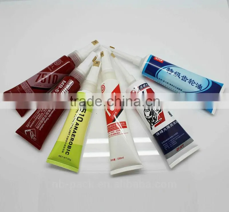 Plastic cosmetics tube