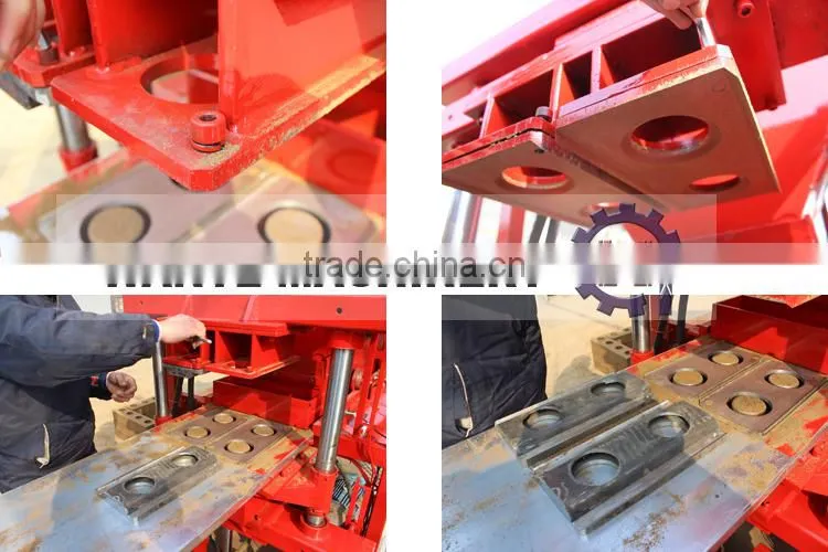 WANTE MACHINERY high capacity fully automatic interlocking block making machine for small projects WT2-10