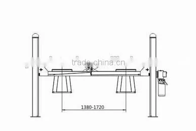car hoist 4 post, alignment lift