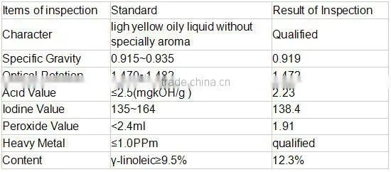 Hot selling evening primrose seed oil
