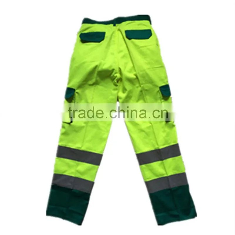 high visibility reflective work safety clothes