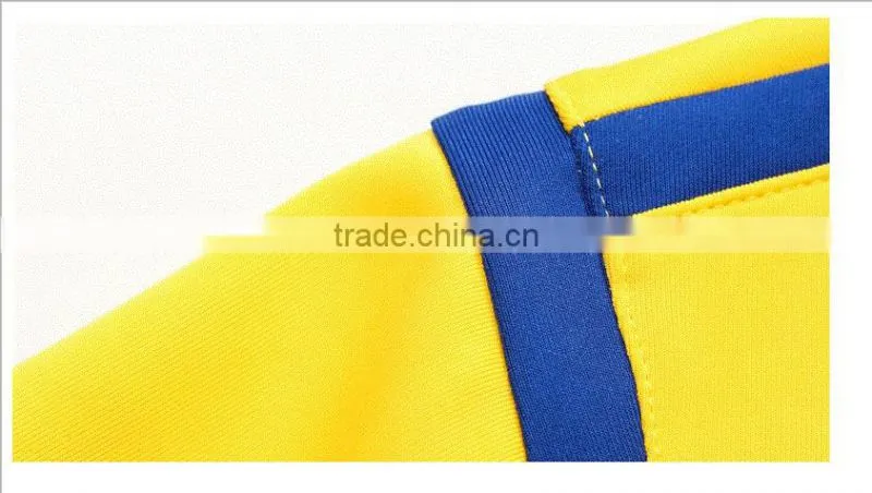 2016 newest cheap high quality french terry yellow track jacket