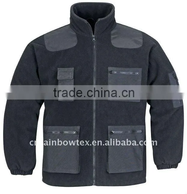 360gsm anti-pilling polar fleece jacket