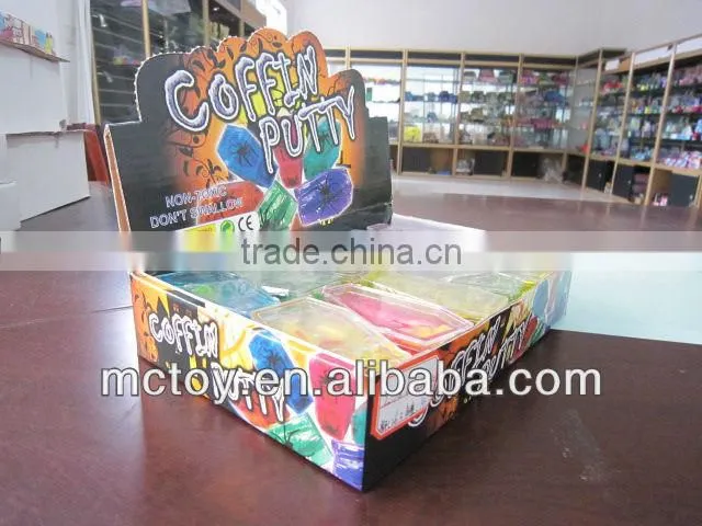 Factory supplier wholesale Crystal Coffin putty crystal gift crystal toy crystal ball crystal ball toy putty slime