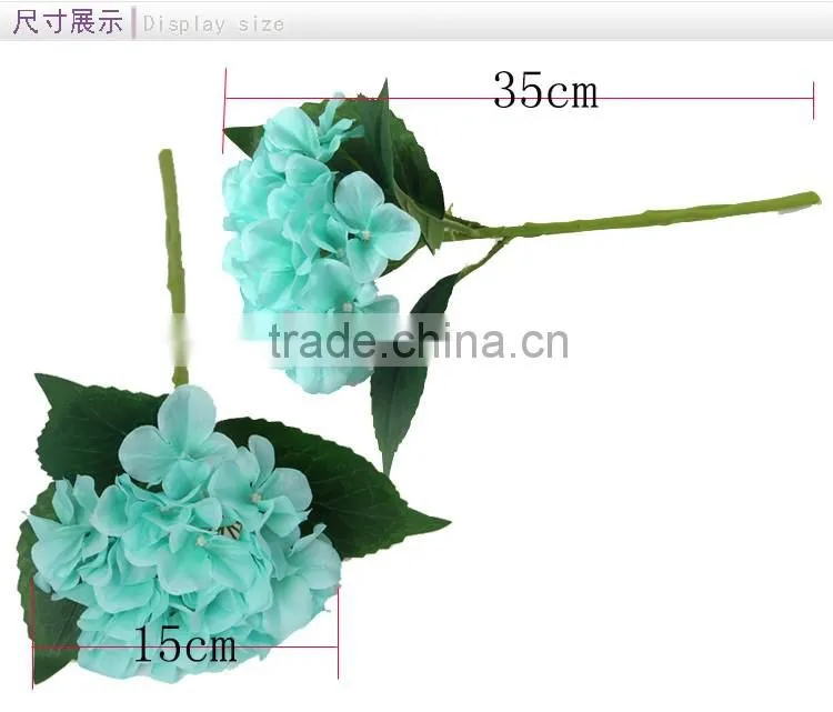 Handmade Mixed cheap Artificial Hydrangea wedding decor flower