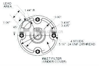 4" Franklin Submersible Motor water filled encapsulated motor