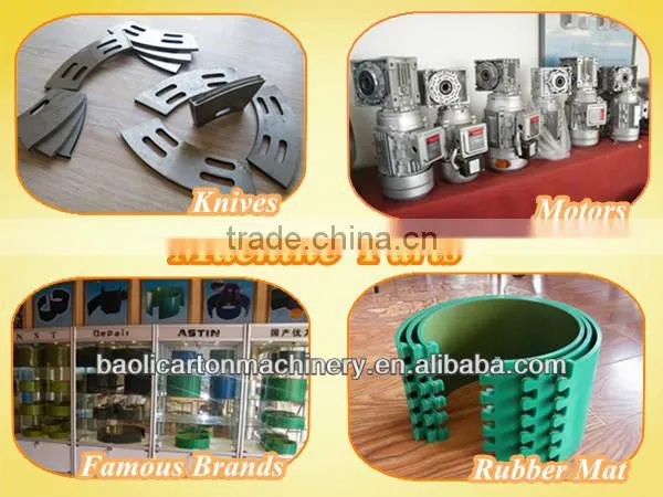 Corrugated carton boxes of die cutter making machine/Fruit and vegetable carton box Making machine