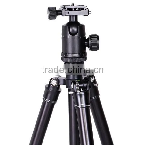 High quality 4section 1540mm Aluminum Tripod DSLR Camera Tripod