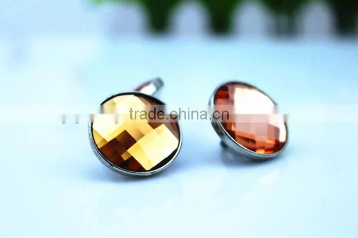 Decorative Crystal Button With Mirror