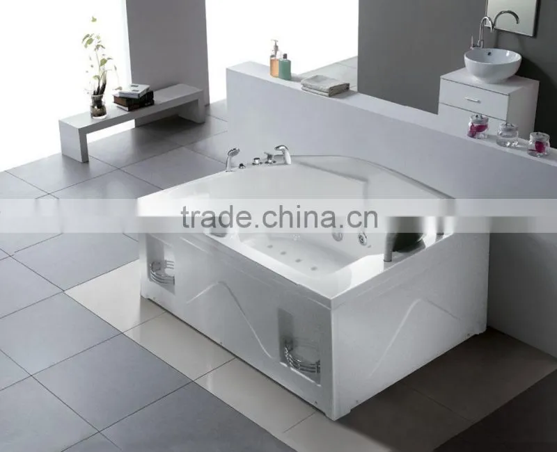 small bathtubs with shower Q364 small size square adult compact bath tub