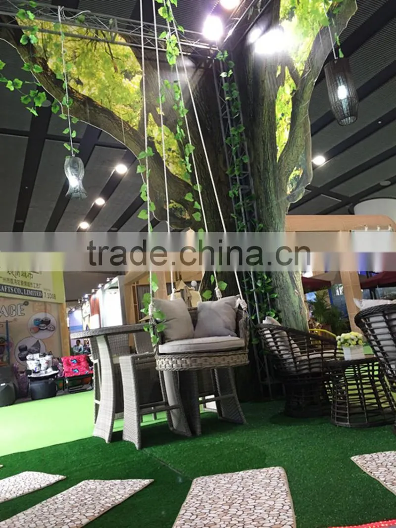 2016 NRW ALUMINIUM OUTDOOR GARDEN RATTAN HANGING CHAIR