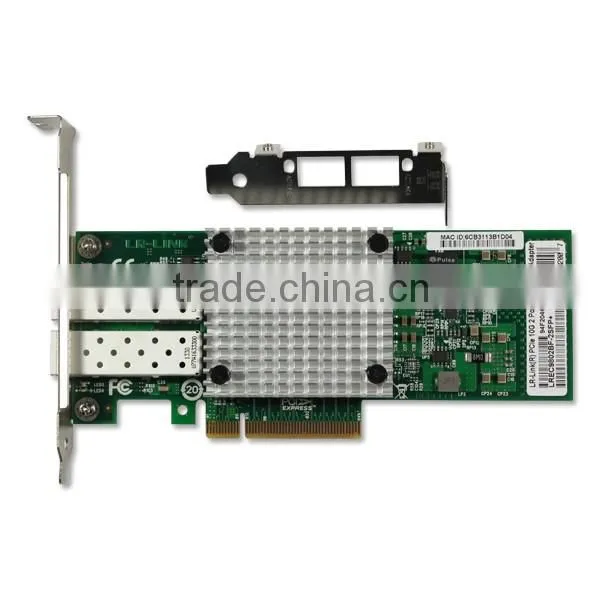 LREC9802BF-2SFP+ Intel 82599ES PCI-Ex8 Dual Port fiber 10g ethernet lan cards X520-SR