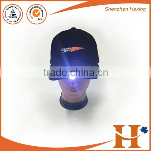 New Custom LED Cap Embroidery 6 Panels Pokemon Go Snapback Cap With LED Light