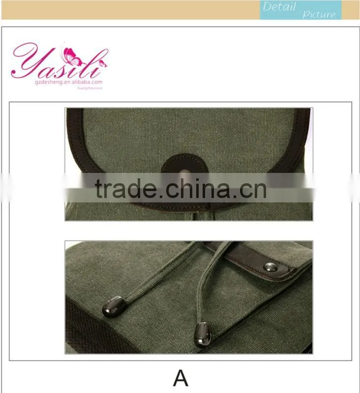 2014 vintage canvas hiking backpack,Canvas travel backpack for student,trendy canvas casual backpack
