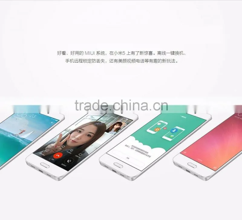Original xiaomi Mi5 Prime Mi 5 Snapdragon 820 3GB RAM 32GB 64GB 5.15" 3000mAh NFC Dual Sim 4K Video xiaomi OEM Mi5 Smart Phone
