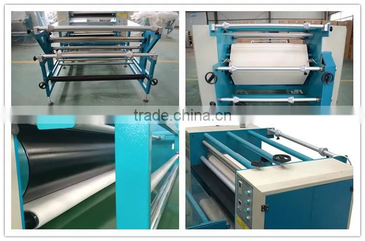 Strong design roll to roll heat press roller sublimation heat transfer machine
