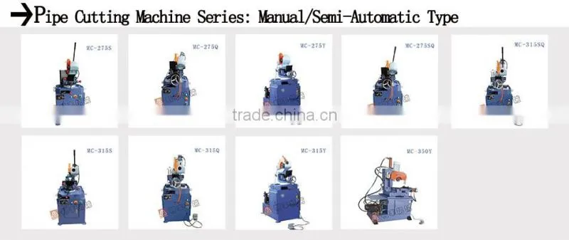 Hot Sale 315Q Stainless Steel Pneumatic Cutting Machine