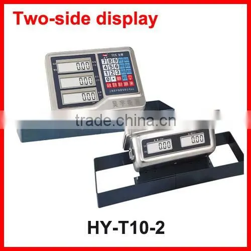 Solar digital scale indicator