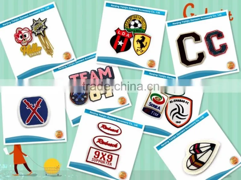 Popular Latest Hand Embroidery Design OEM and ODM Support Labels