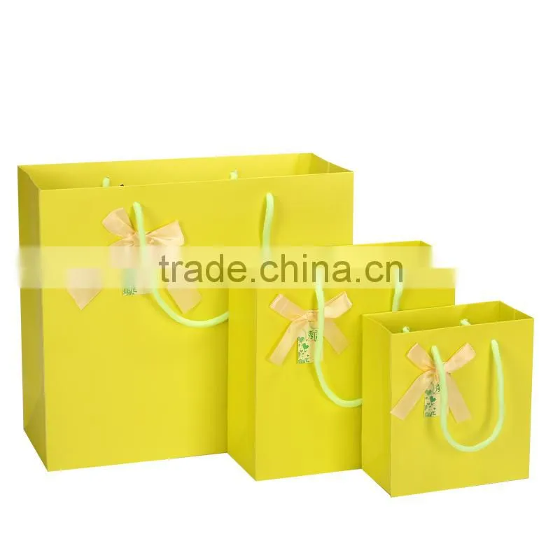 thin cotton handles paper bag paper bag gift bag shopping paper bag low price customized logo