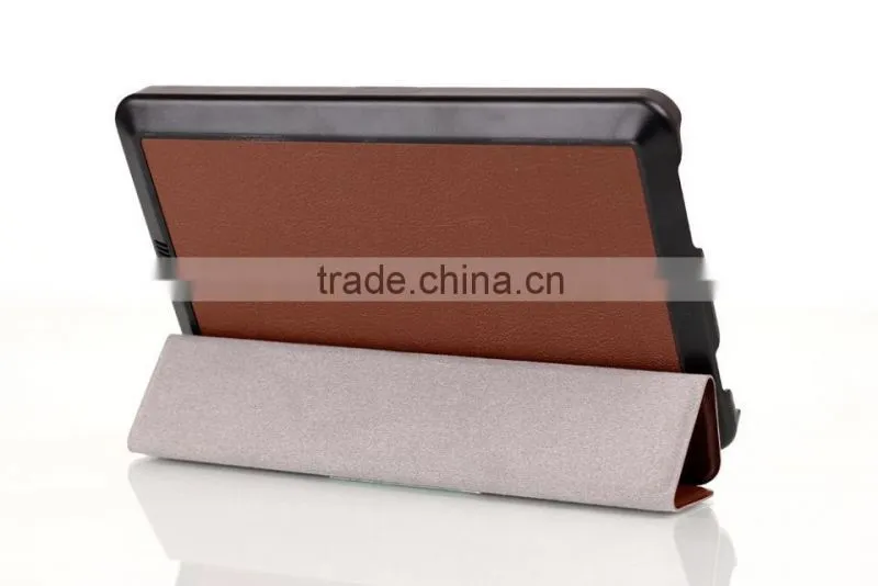 Luxury Magnetic Foldable Flip Stand Leather case for Kindle Fire HD 7 2014 /Kindle Fire HD 6 2014/Fire 4/5