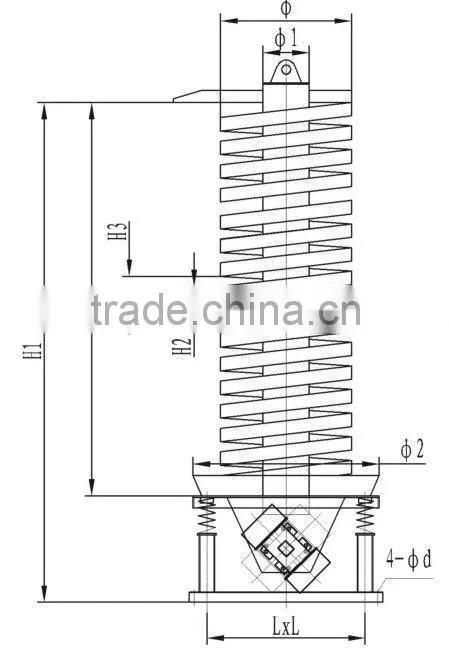Vertical Vibrating Conveyor for Grain Processing