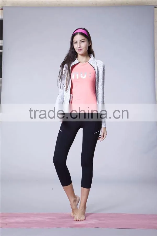 Best fabric Nylon and spandex women sexy yoga pant