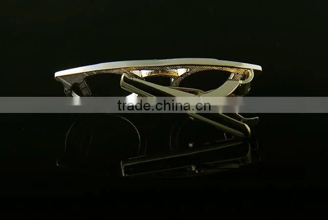 Wholesale rose gold glasses tie clip