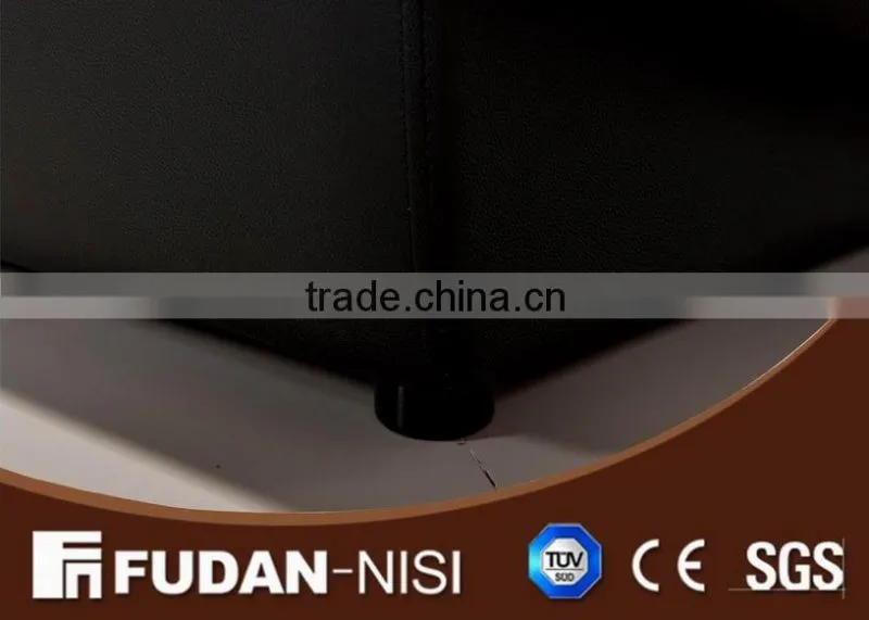 modern round top grain leather sofa leisure chair