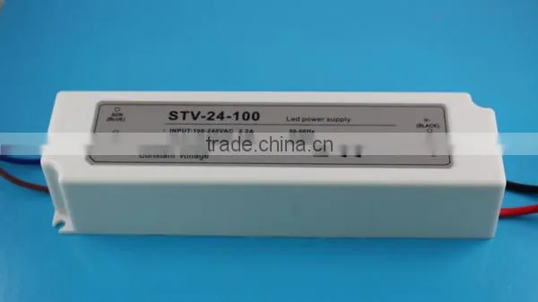 High quality 100w 24V DC output voltage waterproof electronic led driver