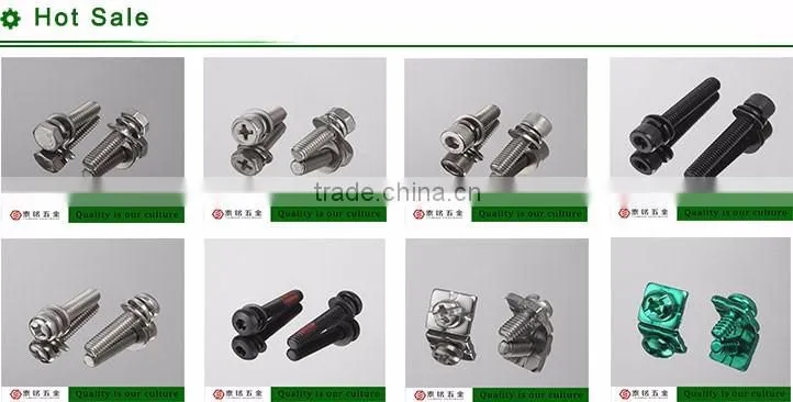 High Hard cup sems screw