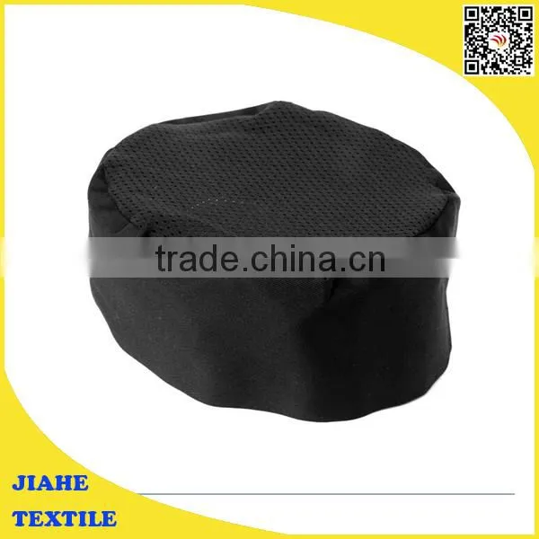 catering chefs hat with adjustable strap - One Size (Black)-beanies and caps