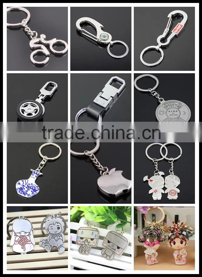 New design starfish Rabbit hair keychain with heart shaped