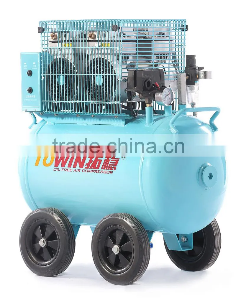 15 Gallon air tank noiseless low noise air compressor price (TW7502)