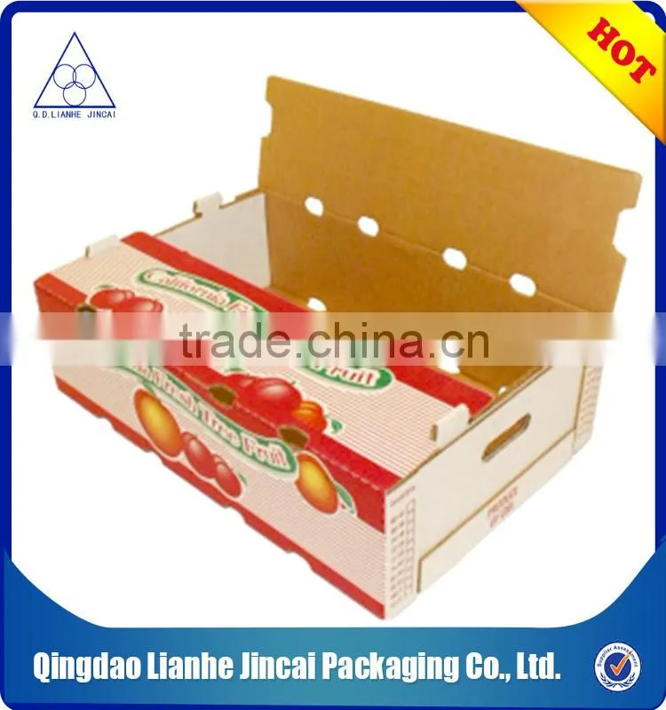 fruit paper pallet box for cherry