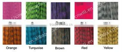 Fashion synthetic Feather hair Extension feather for highlight/ Immediate delivery