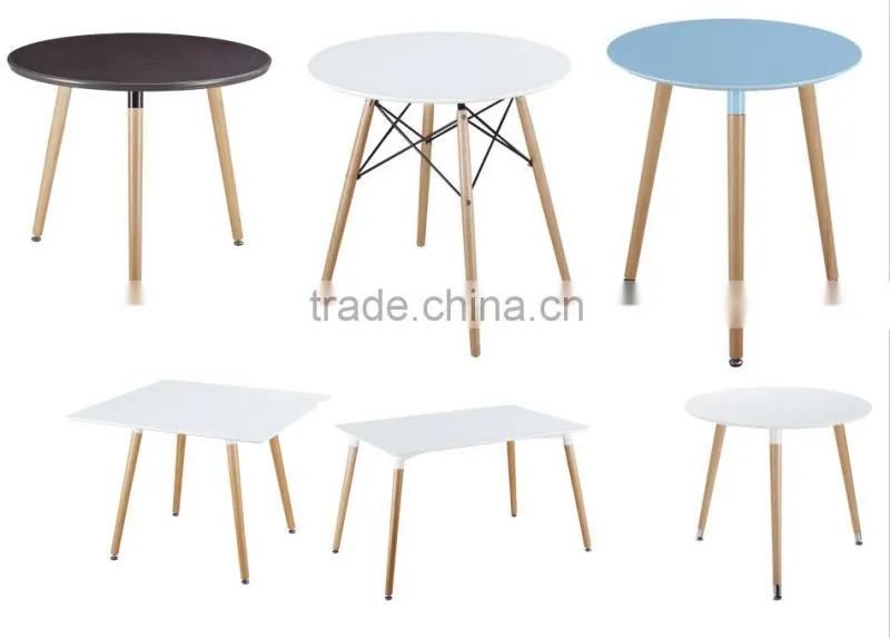 Metal tempered chrome glass table for dining room