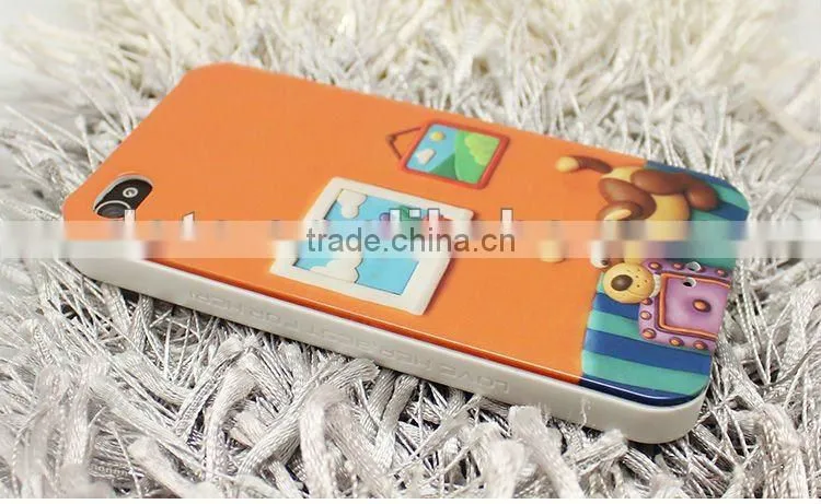 high quality fashion novelty mobile phone cover case for Iphone 4/4S